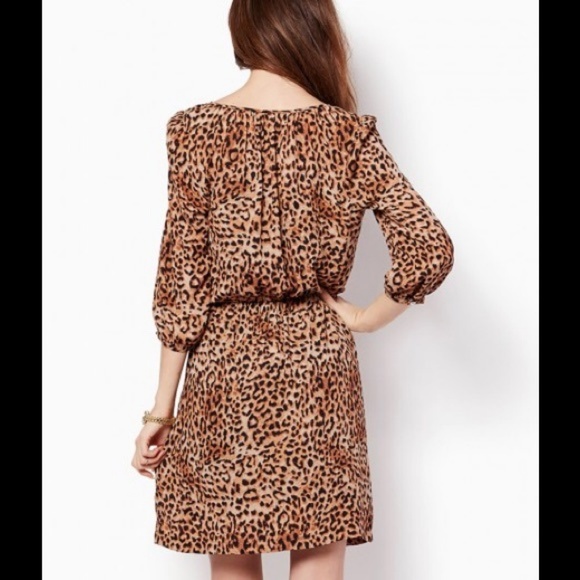 NWT Charming Charlie "Zora" Leopard Print Dress - Picture 3 of 8